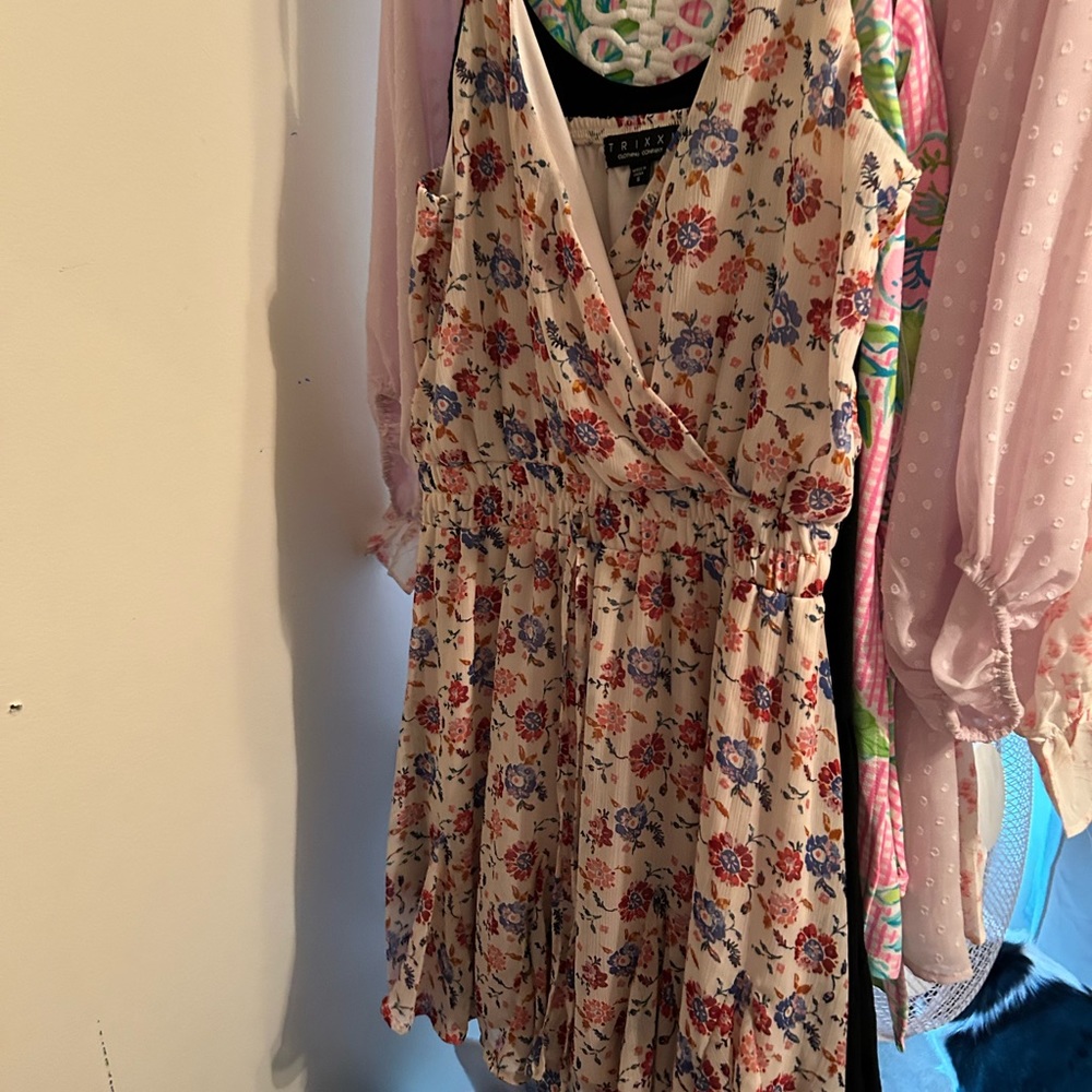 Summer tank top style dress from Francesca‘s wore one time, size small